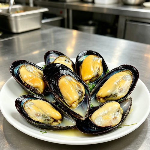 Freshly Steamed Mussels