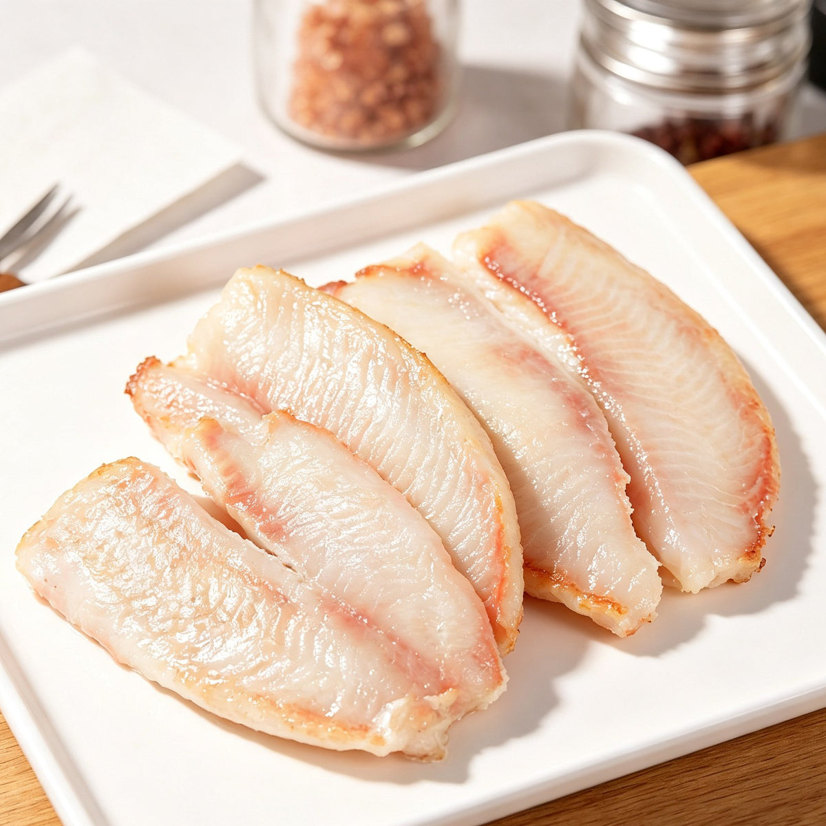 Pan-Seared Tilapia Fillets
